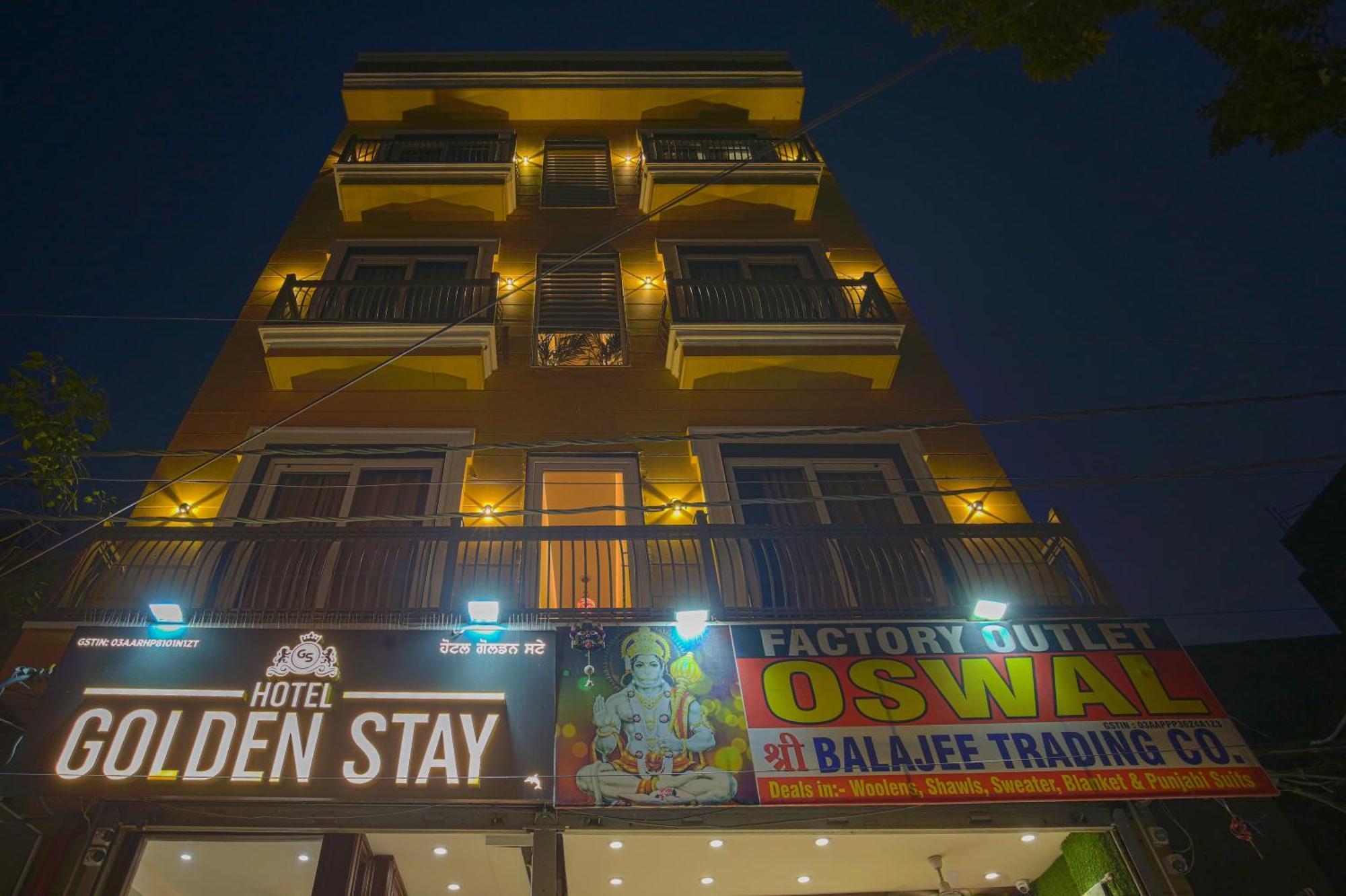 Hotel Golden Stay Амритсар Экстерьер фото